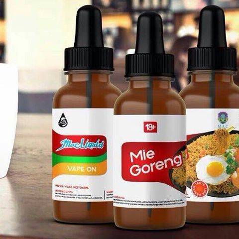 Vape Liquid Rasa Indomie dan Bakso Gepeng Ludes 3 Menit! Toko Vape Bandung Ini Kebanjiran Order dari Luar Negeri